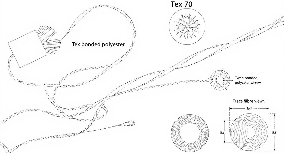 tex 70 bonded polyester thread 3