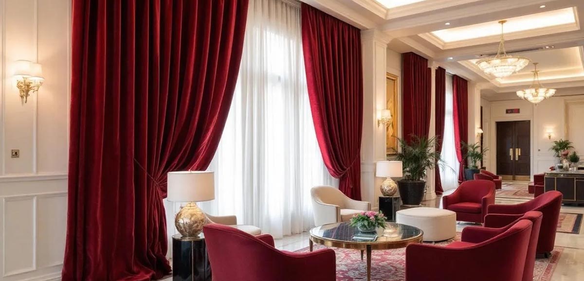 velvet curtain material 4