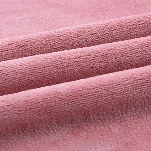 polyester double sided flannel fabric for winter