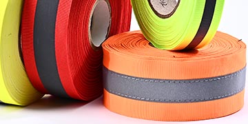 reflective webbing for sportswear