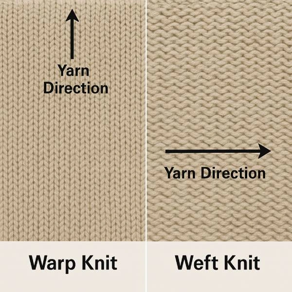 warp knit weft knit