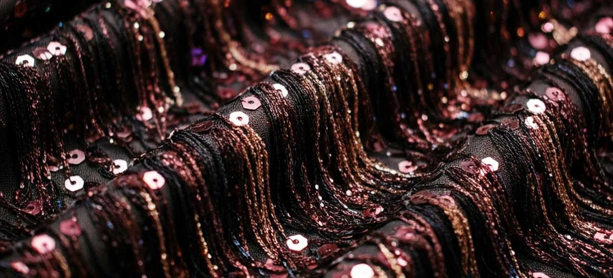 fringe sequin fabric 3