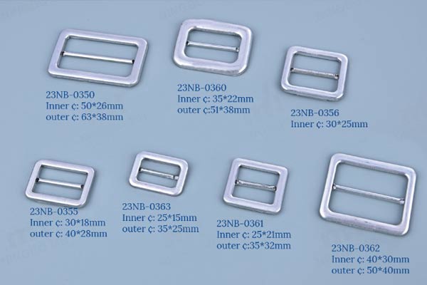 fabric covered buckle