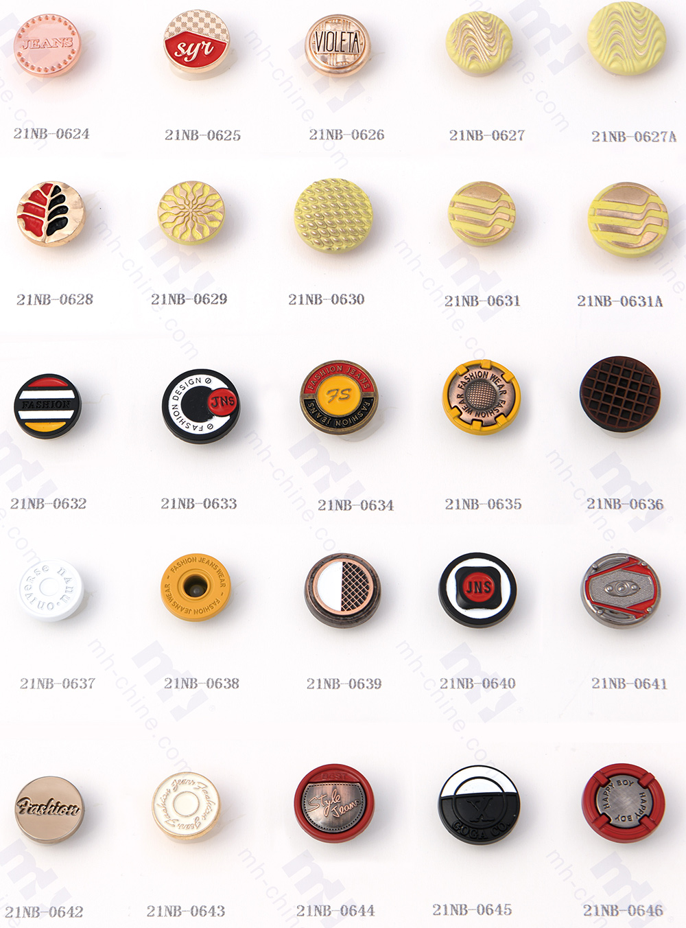 denim jeans button