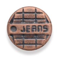 rivet with customized logo