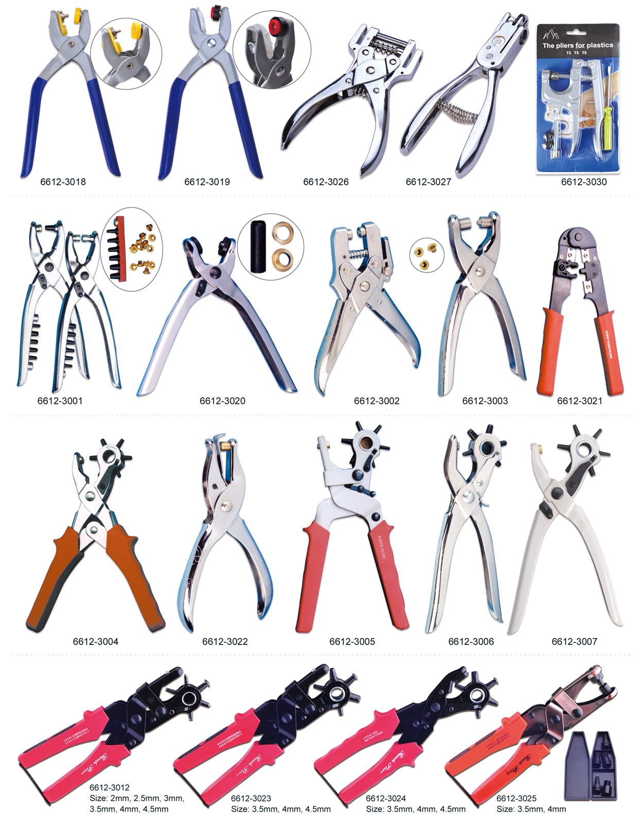 Eyelet & Snap Button Pliers Eyelet & Snap Button Pliers