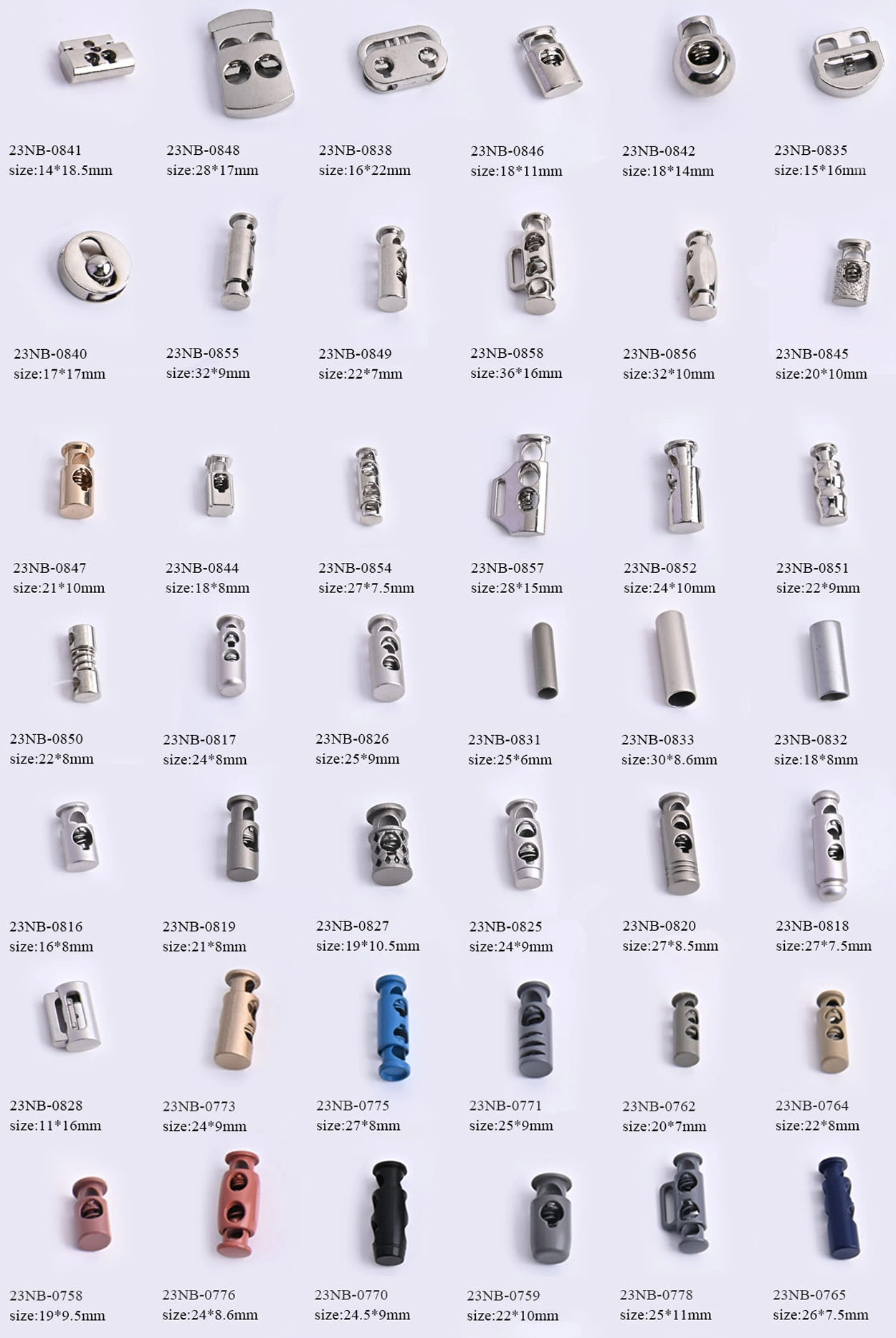 tapón de aleación de zinc 1