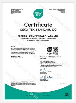 oeko cotton lace s