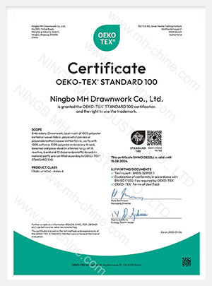 oeko polyester lace s