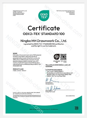 oeko tex woven interlining s