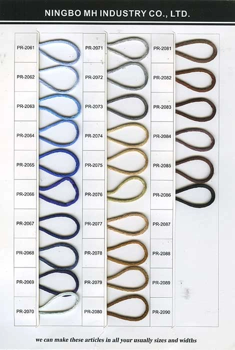 satin polyester cord satin polyester cord color card