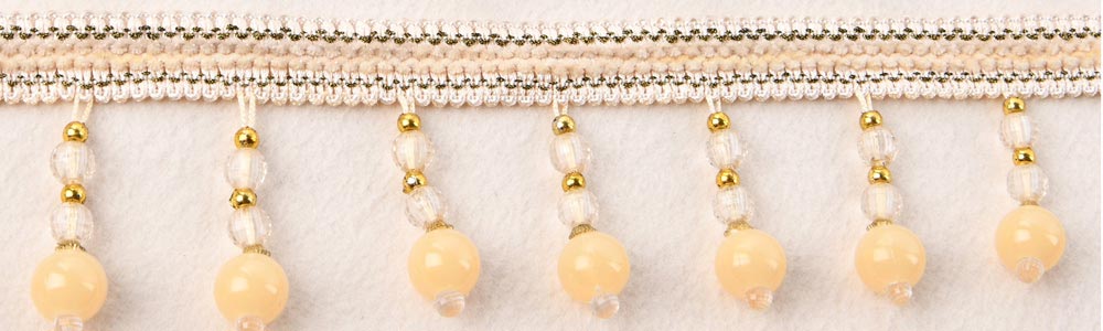 Crystal Beads Curtain Fringe Trim