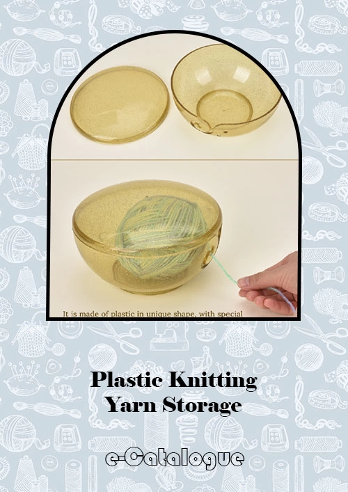 Plastic Knitting Yarn Storage