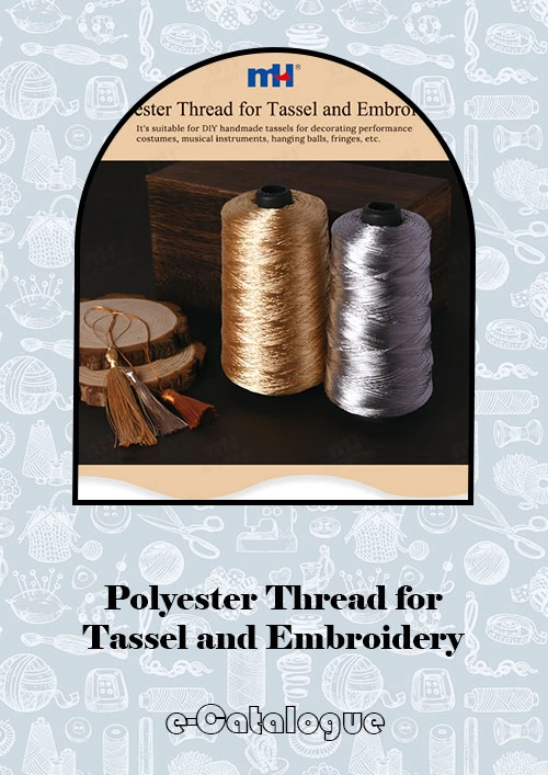 Polyester Thread for Tassel and Embroidery