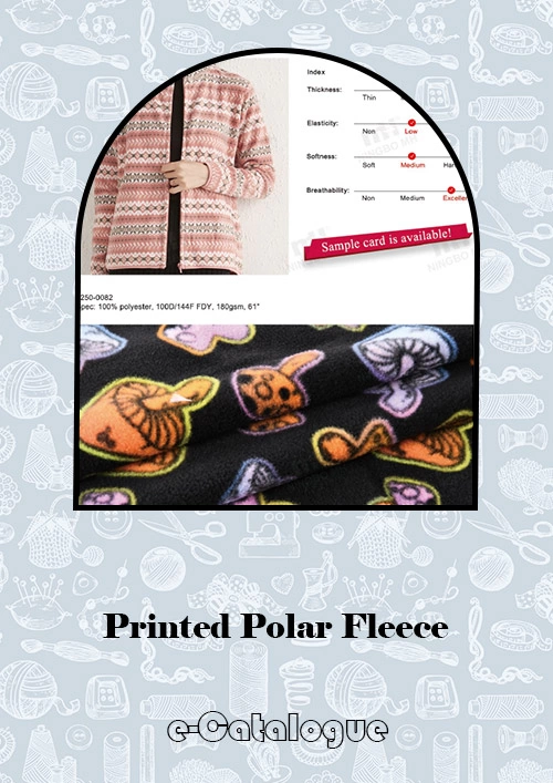 Printed Polar Fleece