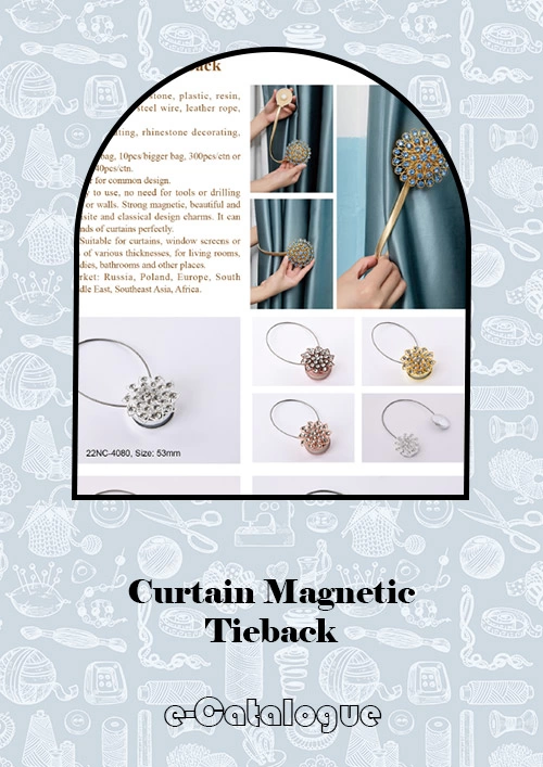 Curtain Magnetic Tieback