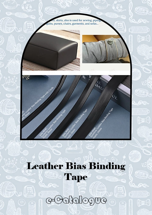 Leather Bias Binding Tape