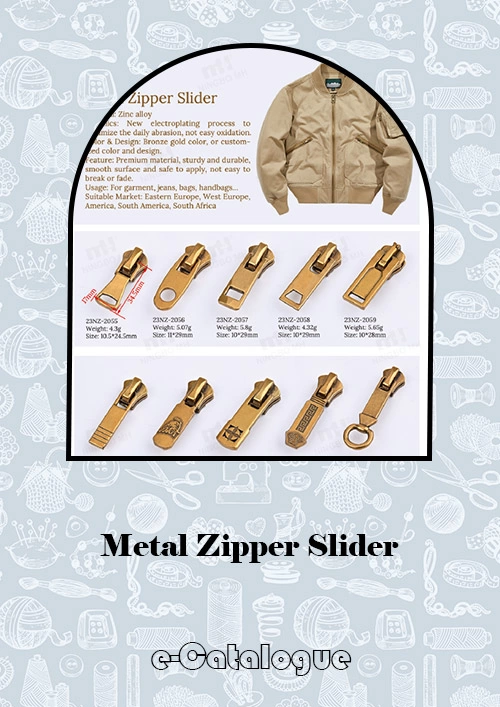 Metal Zipper Slider