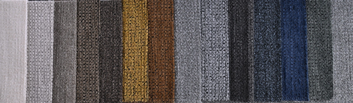 tissu chenille pour l'ameublement