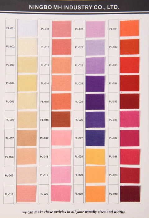 poplin color card poplin color card