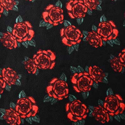Printed polar fleece fabric Printed polar fleece fabric