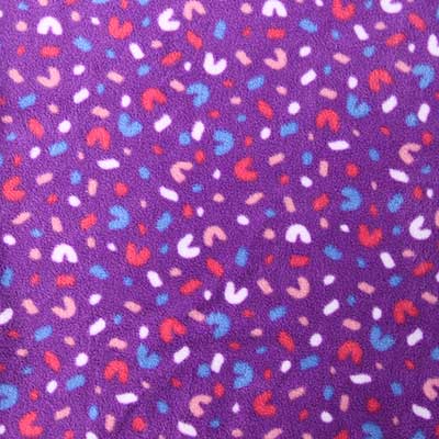 Printed polar fleece fabric Printed polar fleece fabric