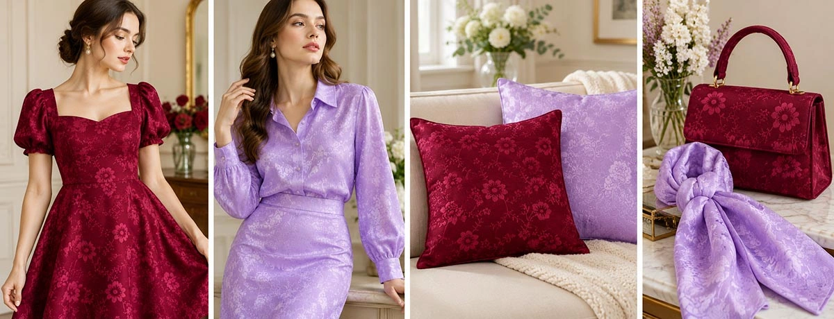 Jacquard Satin Fabric Usage