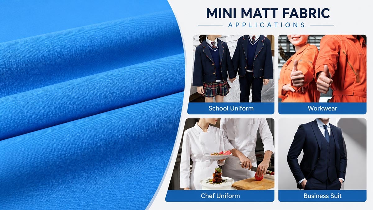 minimatt for uniform workwear