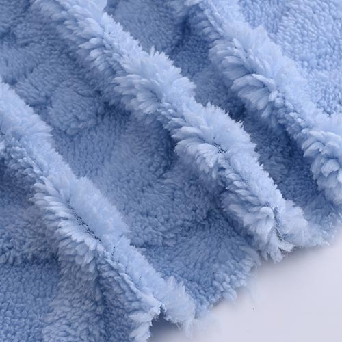 Supreme Comfort: The fine-denier fibers create a plush, velvety surface that is gentle on the skin, offering superior warmth and coziness.