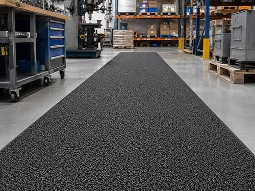 pvc coil mat for industrial use