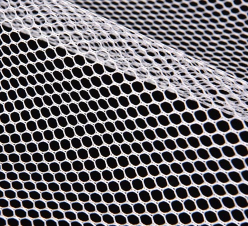 Polyester warp knitted net fabric 75D