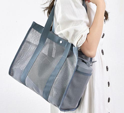 Decorative mesh fabric for fashion bags casual bags and luggage panels