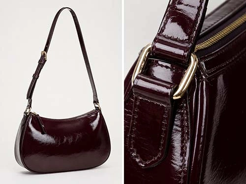 Embossed synthetic leather fabric for wallets and small leather goods with fine texture detail