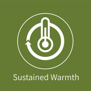 sustained warmth