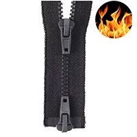 Flame Resistant Resin Zipper