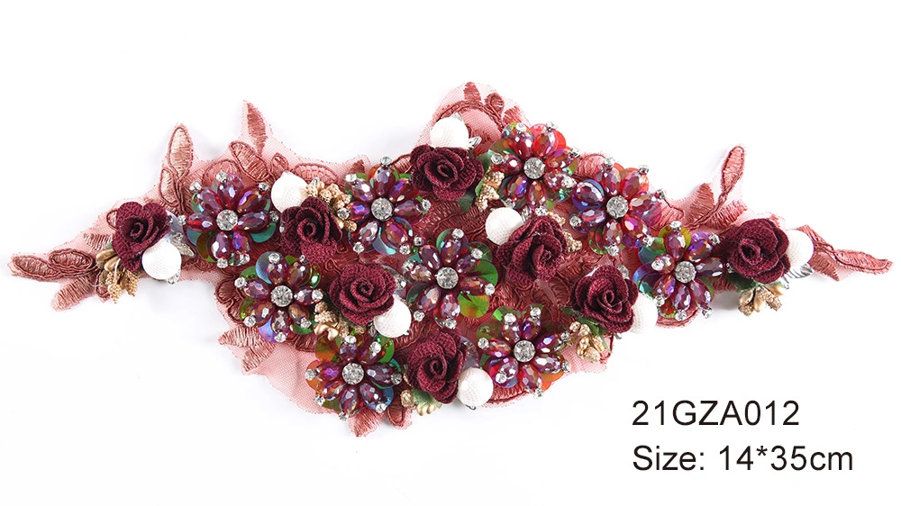 3d lace applique 3d lace applique