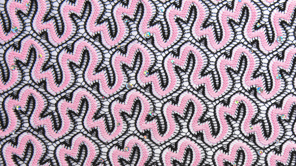 polyester lace fabric