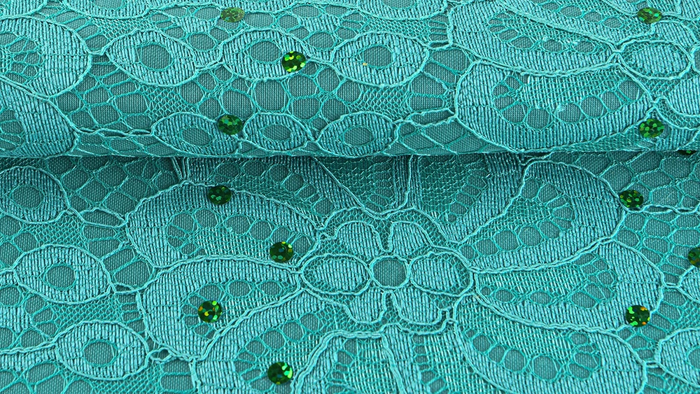 tissu de dentelle de polyester tissu de dentelle de polyester