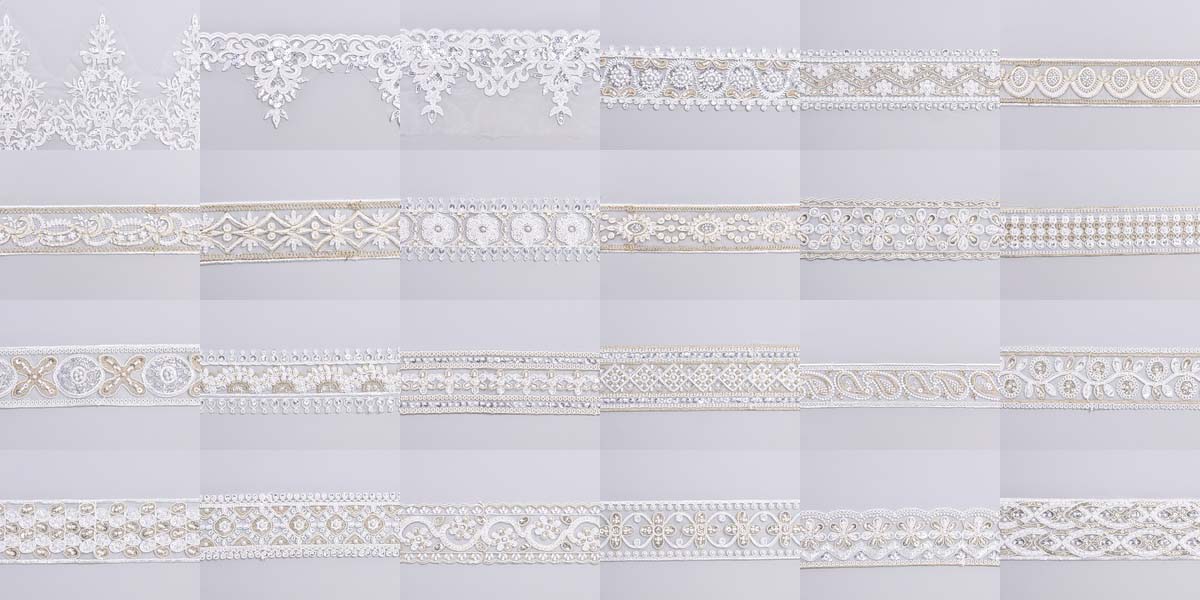 Beaded Sequin Lace Trim