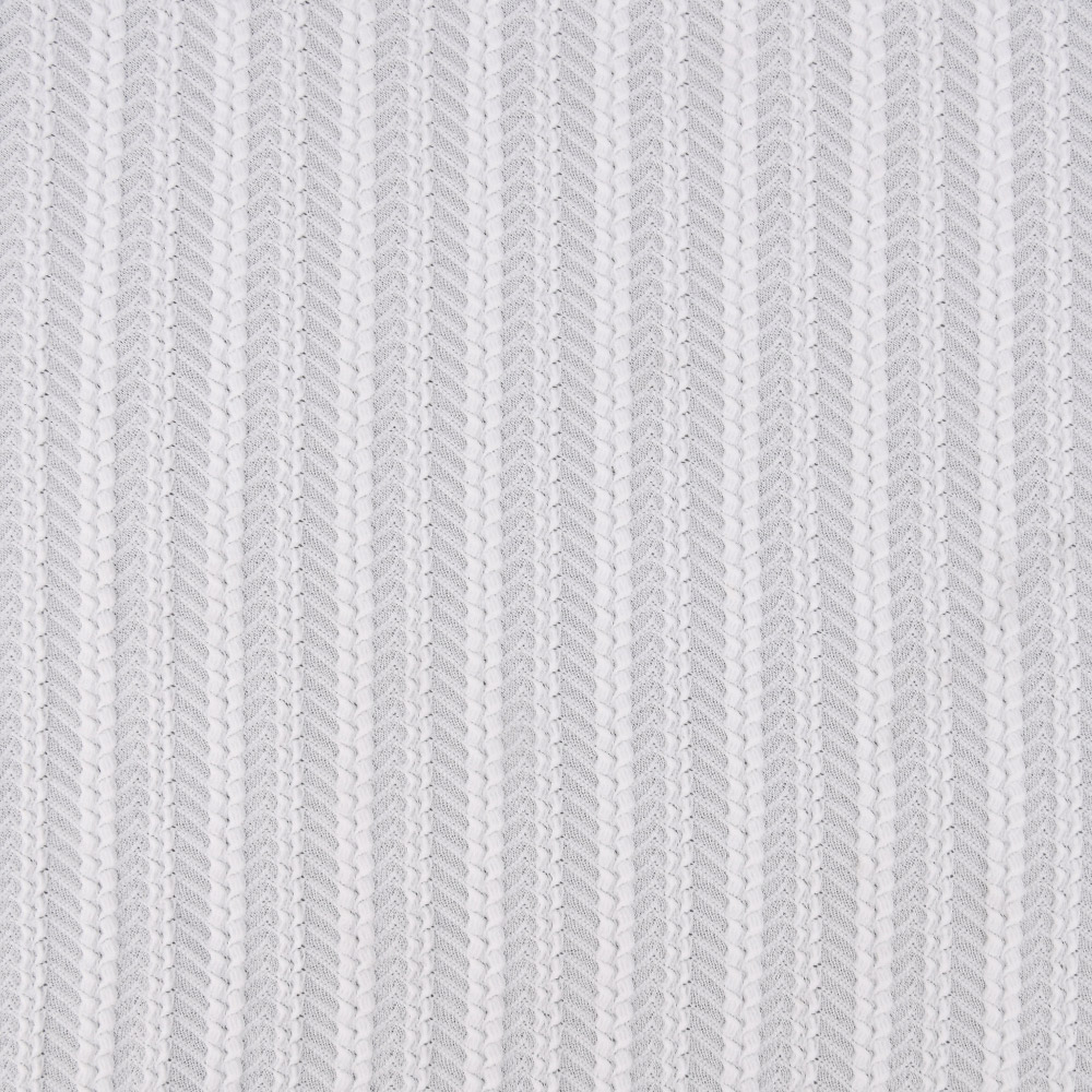 Polyester spandex lace fabric