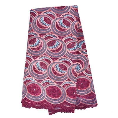 Stone swiss lace fabric