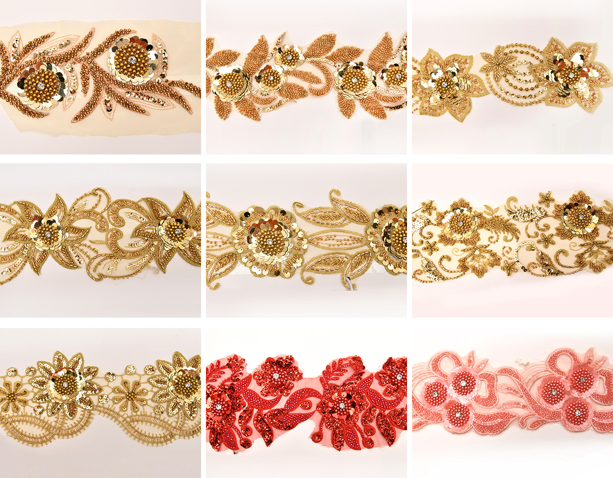 Bridal beads appliques Bridal beads appliques