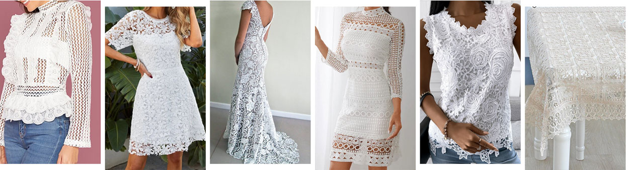 Lace application Lace application