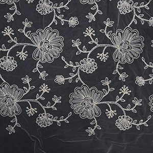 Tissu de dentelle chimique