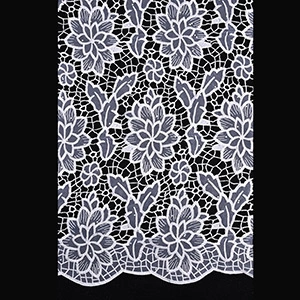 Laser Chemical Lace Fabric