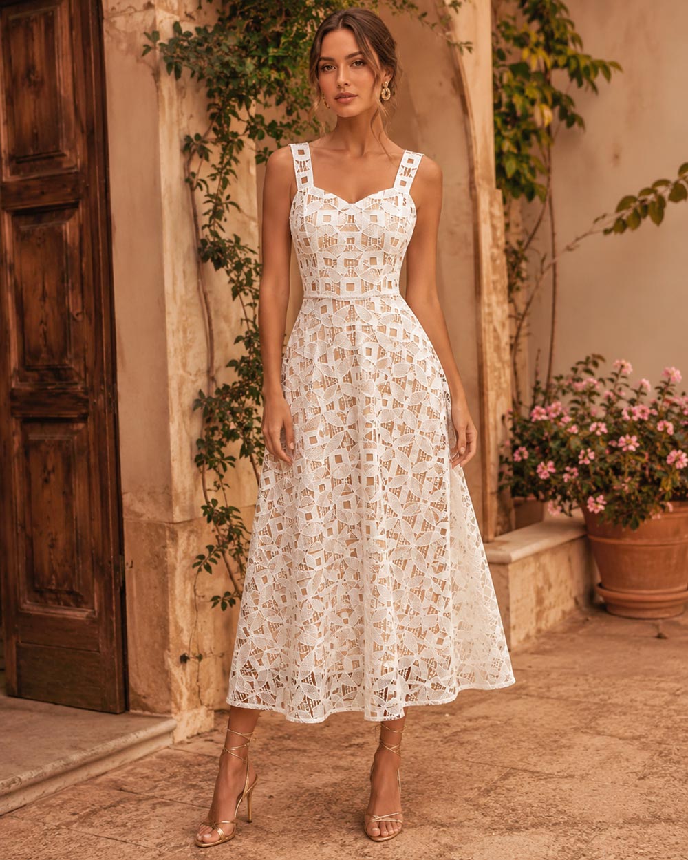 guipure embroidery lace for summer dress