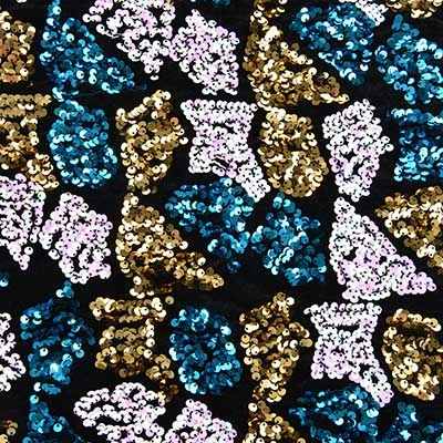 sequins velvet fabric