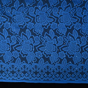 Vải ren nylon Hotfix