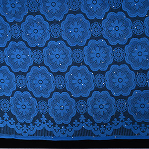 Hotfix Nylon Lace Fabric