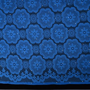 Vải ren nylon Hotfix